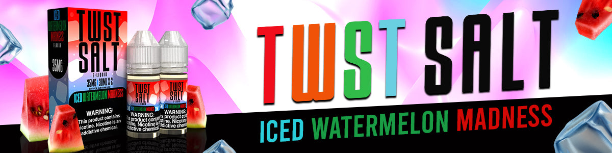 fvs twst salt ice watermelon madness 2x30ml salt zone e